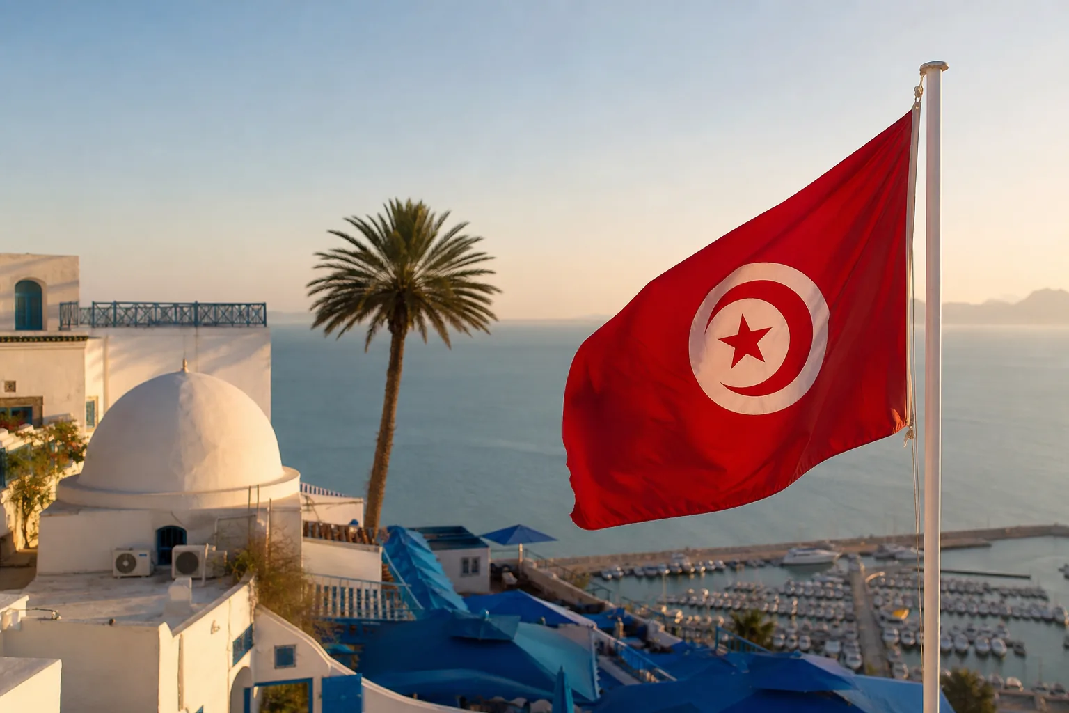 كثبان صحراء توزر الذهبية في تونس