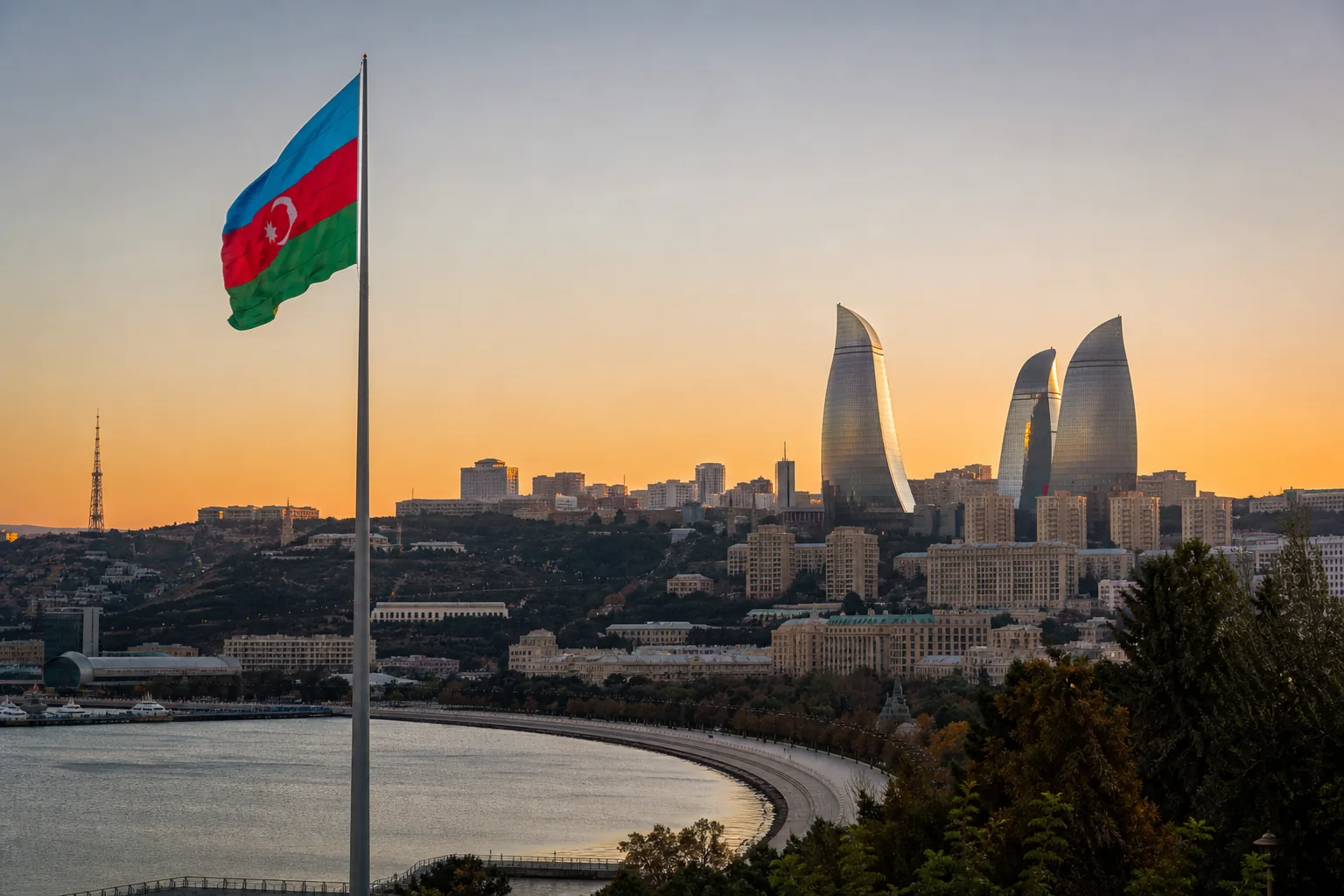 الهجرة إلى أذربيجان 2026: الإقامة والعمل والجنسية
