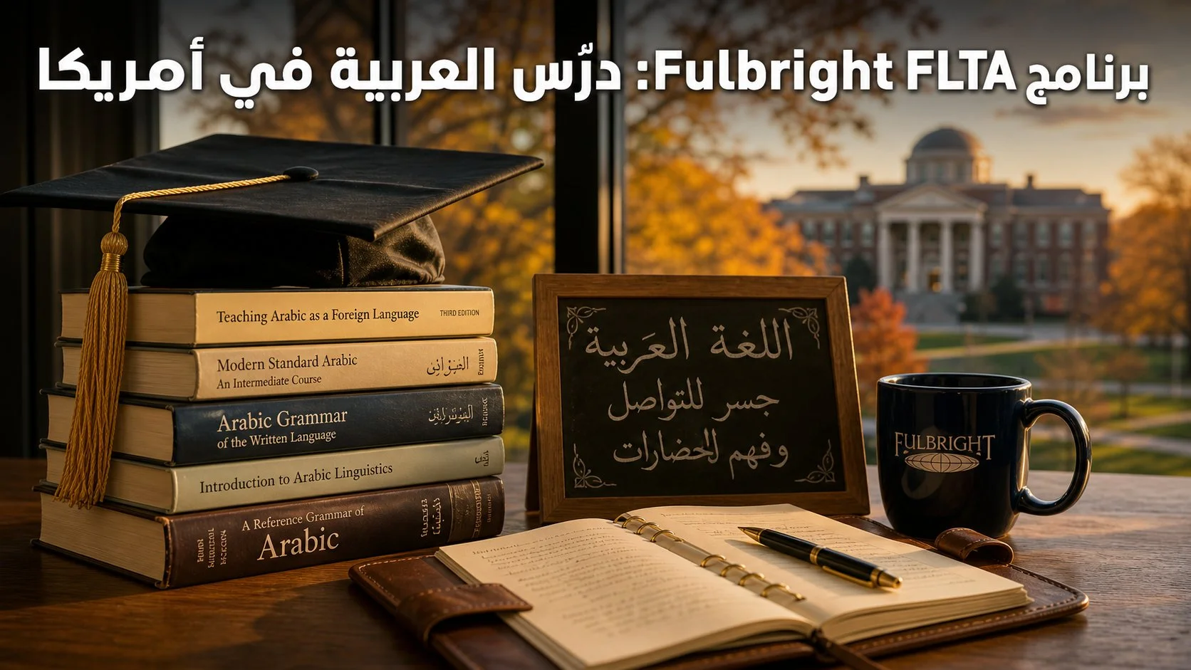برنامج Fulbright FLTA: درّس العربية في أمريكا ممولًا بالكامل