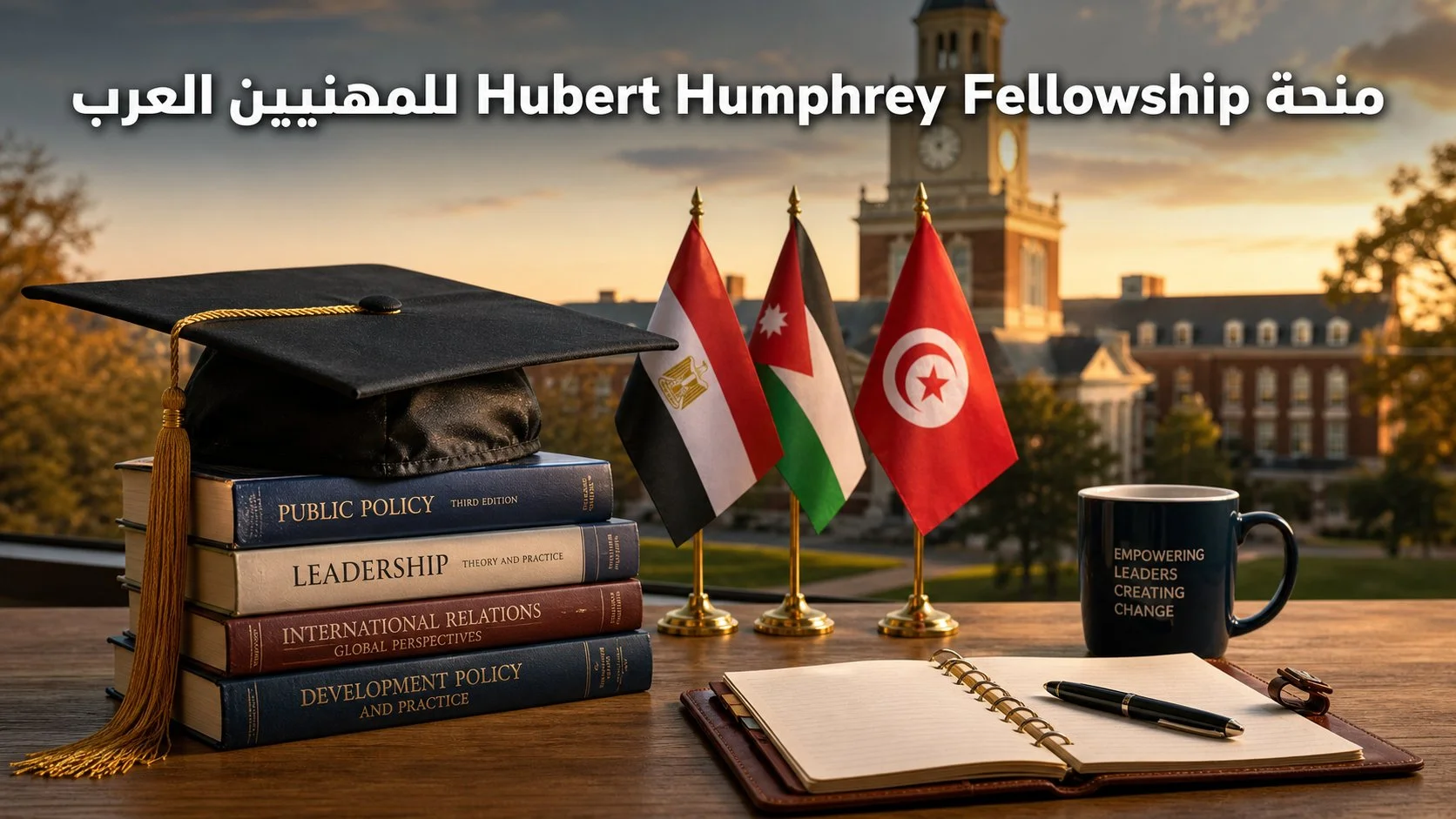 منحة Hubert Humphrey Fellowship للمهنيين العرب 2028-2029