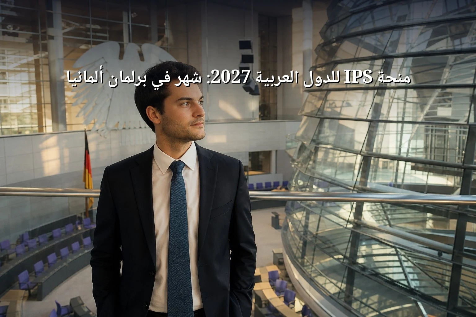 منحة IPS للدول العربية 2027: شهر في البرلمان الألماني ببرلين