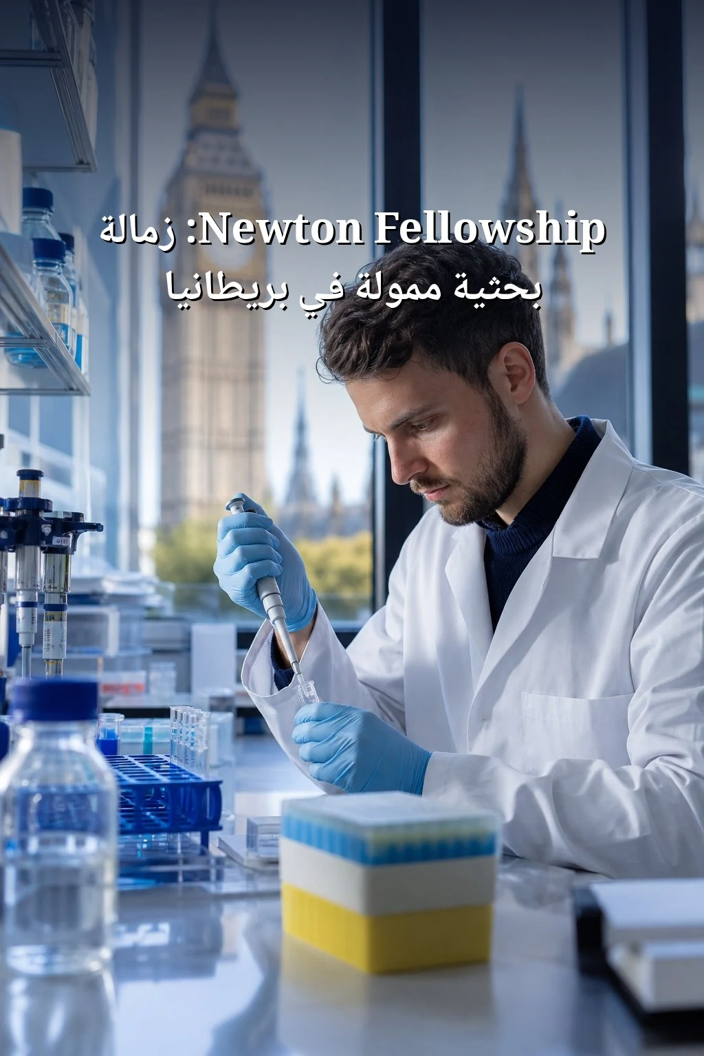 Newton International Fellowship 2027: زمالة بحثية ممولة بالكامل في بريطانيا