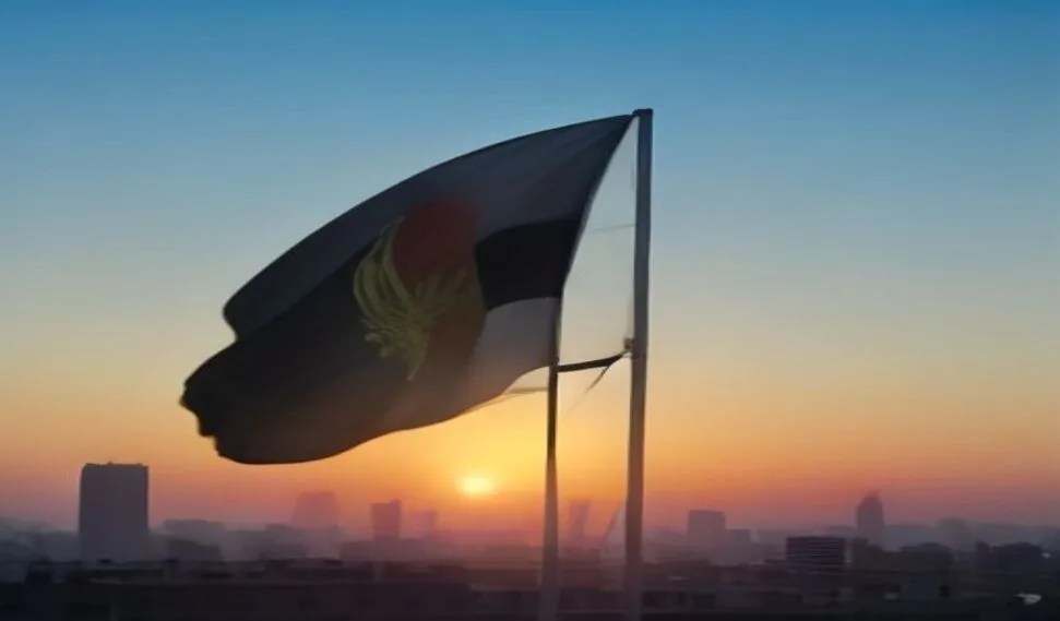 برج حكومي زجاجي حديث في مصر