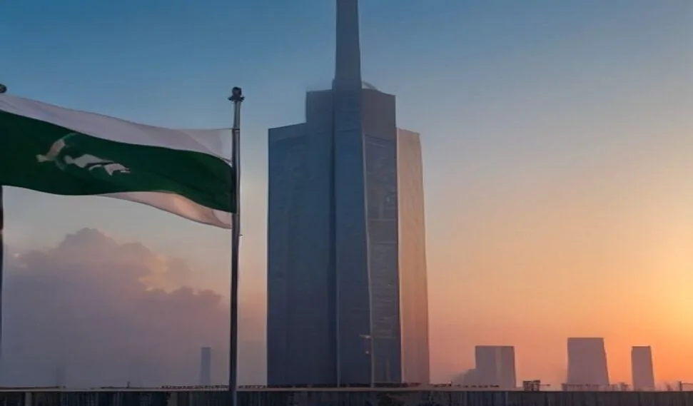 أبراج الكويت فوق واجهة مدينة الكويت البحرية