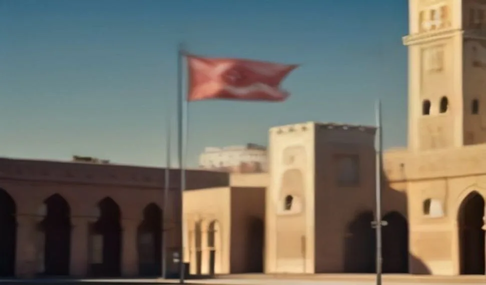 حي مالي حديث بالدار البيضاء المغرب