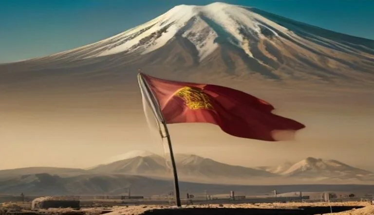 منظر بركان تيد تحت سماء صافية في إسبانيا