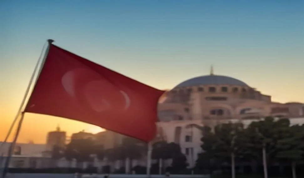 كنيسة آيا صوفيا الخارجية، تركيا