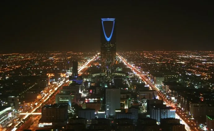 برج المملكة في الرياض بالسعودية