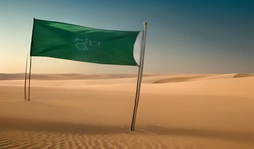 كثبان الربع الخالي في السعودية