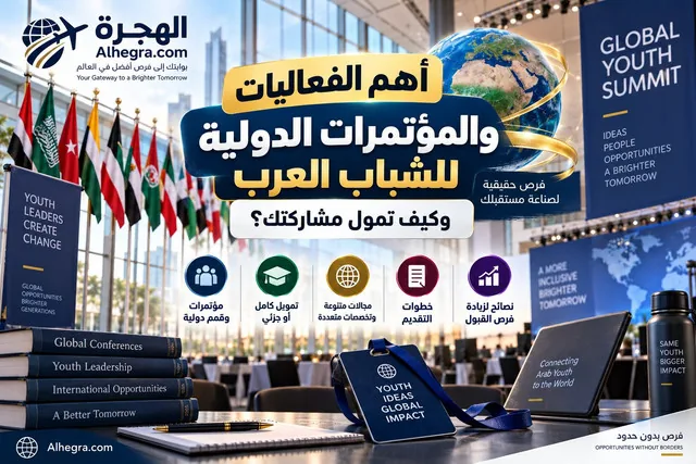 أهم الفعاليات والمؤتمرات الدولية للشباب العرب وكيف تمول مشاركتك