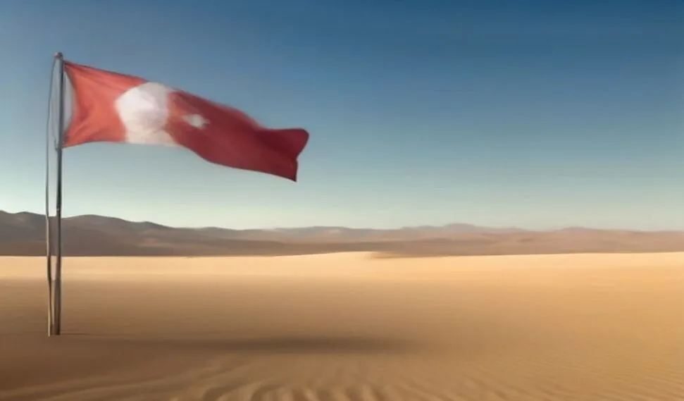 كثبان صحراء مرزوقة، المغرب